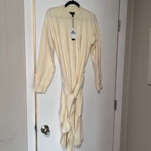Lucy Paris XL sweater dress Macys off white